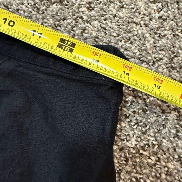 Forenza Black Pants Straight Leg Stripe Medium/Large 14 28” - Picture 4 of 6